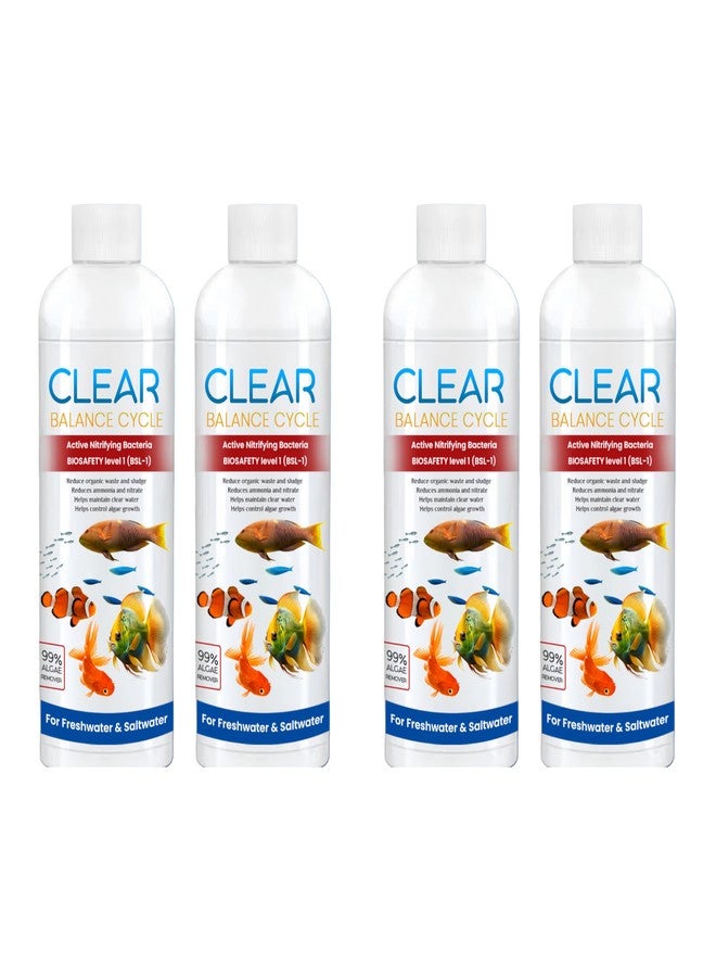 Scentora Autometic Aquaria Clear for Aquarium Fish Tank Cloudy Water Remover | for Crystal Clear Water | uitable for Fresh Water, Cloudy Water Remover for Crystal Clear Aquarium Water (800ml) - Image 1